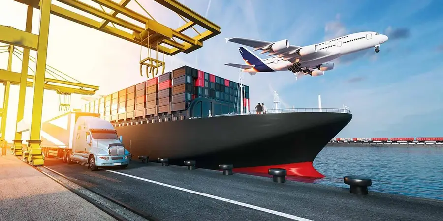 Freight by sea, air and road